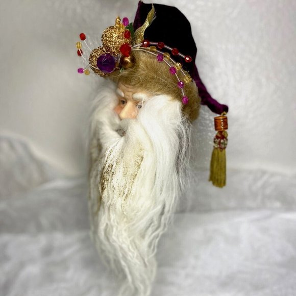 Santa Claus Christmas Ornament 10" Collectible New WT - Picture 10 of 11